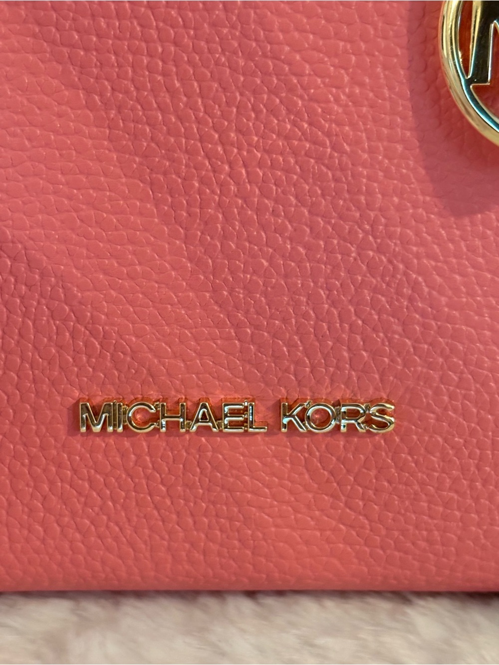 Michael Kors Grapefruit Mini Mercer - Picture 2 of 6